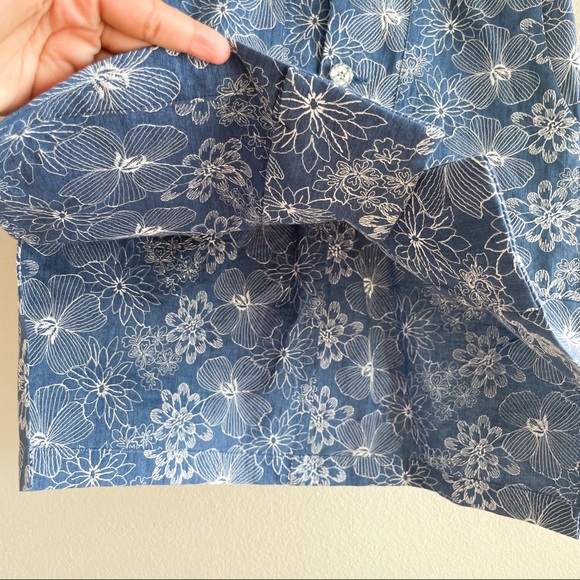 Julien David Vintage Tailored 1980's Look Floral Thread Embroidered Skirt - Picture 13 of 16